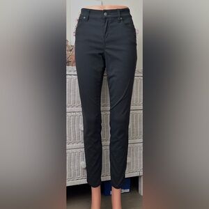 Prana Short Inseam Pant Zion Fabric Stretchy Water Repellent Charcoal Grey Sz. 4